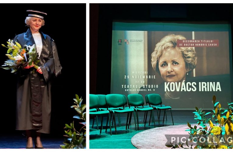 Senatorul Kovács Irénke – Doctor Honoris Causa – cea mai înaltă recunoaștere academică