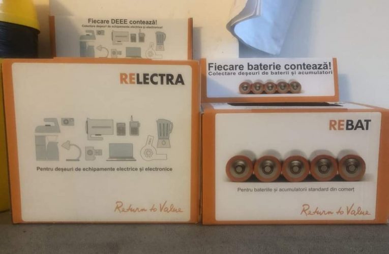 Campanie de colectare deșeuri de echipamente electrice și electronice, baterii și acumulatori