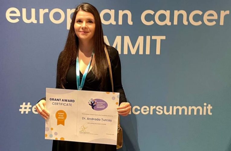Fata fostului șef DNA, medicul Andrada Țurcaș,  premiată la Bruxelles