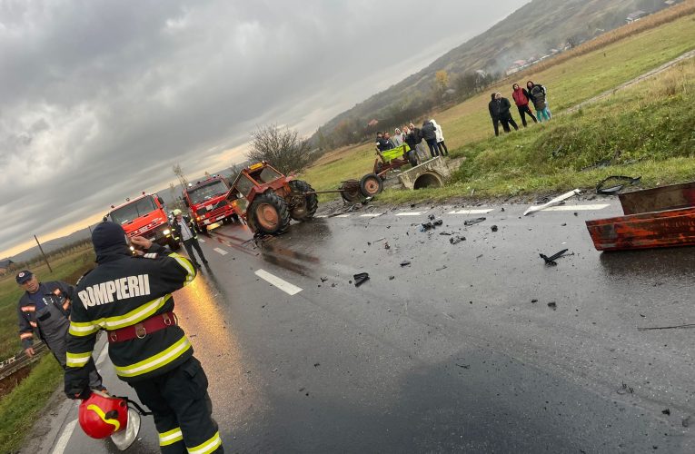 Accident rutier grav între Horoatu Crasnei și Crasna
