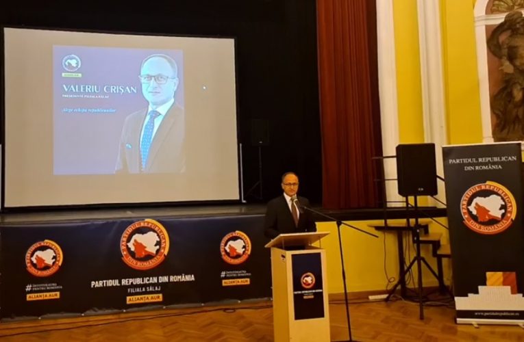 Valeriu Crișan ales președintele Partidului Republican Filiala Sălaj