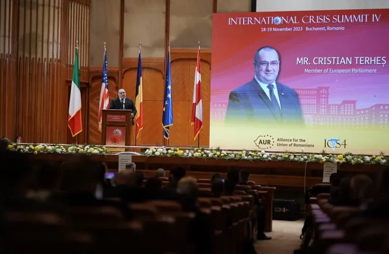 Cristian Terheș, la „International Crisis Summit”: Un nou regim totalitar capătă tot mai multă putere la nivel mondial