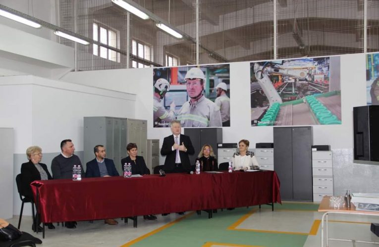 Atelierul mecanic de la Colegiul API Zalău, modernizat de TenarisSilcotub