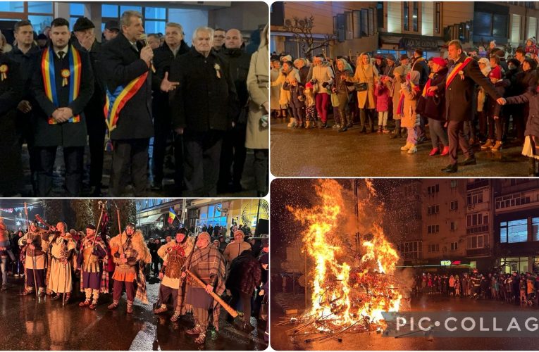 VIDEO| Peste 2000 de cetățeni au sărbătorit Mica Unire la Jibou