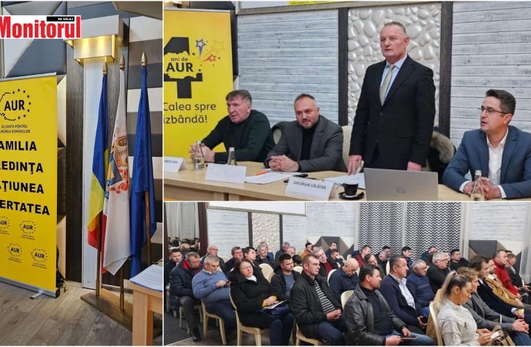 Partidul AUR Sălaj începe anul electoral 2024 în forță, unit și hotărât