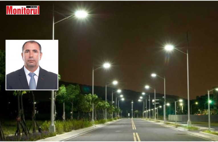 Primarul Daniel Pop a semnat contractul pentru modernizarea iluminatului public în com. Bălan