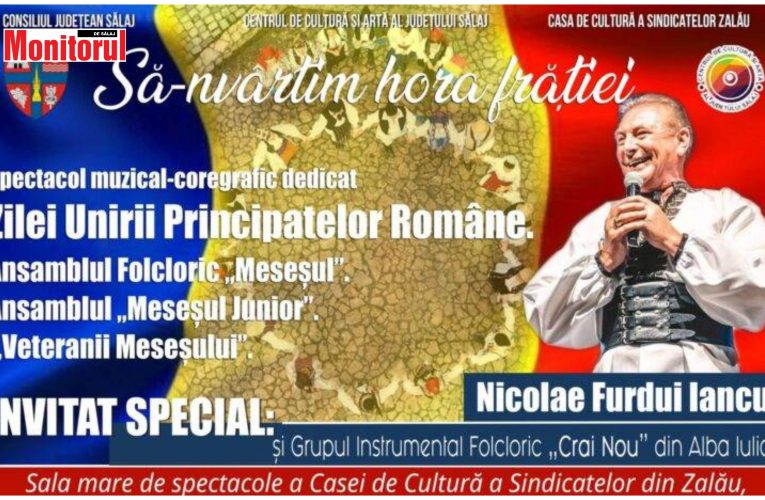 Spectacol muzical-coregrafic dedicat Zilei Unirii Principatelor Române cu Nicolae Furdui Iancu