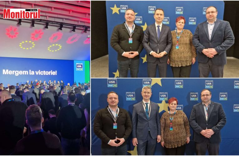 Membri USR Sălaj prezenți la lansarea programului electoral a Dreptei Unite