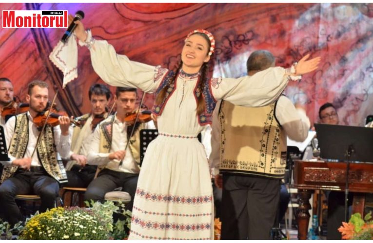 VIDEO| Sălăjeanca Alexandra Chira prezentă la spectacolul de lansare a TVR Folclor