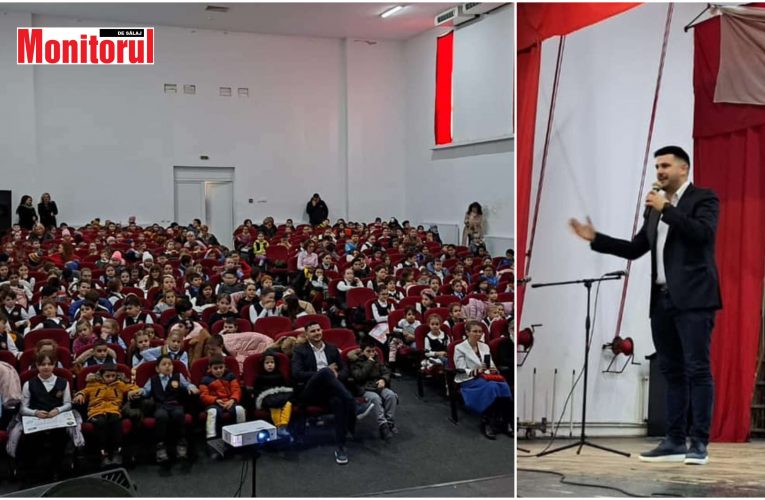 JIBOU: Sute de copii au sărbătorit „Ziua Internațională a Cititului Împreună”, alături de vicele Vlad Pașcalău