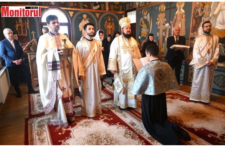 Episcopul Petroniu a hirotonit pe diaconul Adrian Șandor preot pe seama Parohiei Hurez