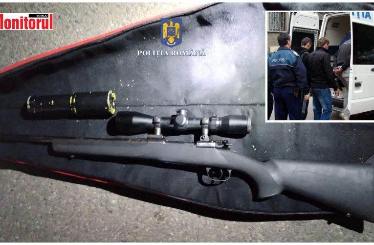 Bărbat din Năpradea, reținut de procurorii din Jibou în timp ce încerca să vândă o pușcă letală