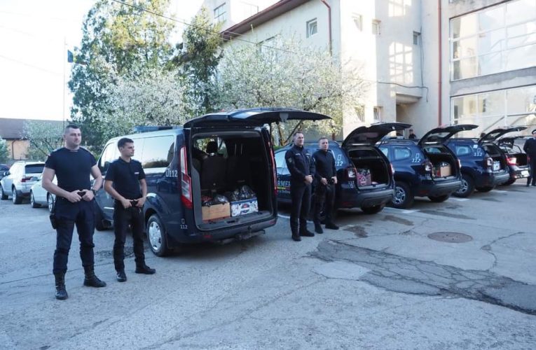 Jandarmii sălăjeni au împărțit 174 de porții de mancare la împlinirea a 174 de ani a Jandarmeriei Române