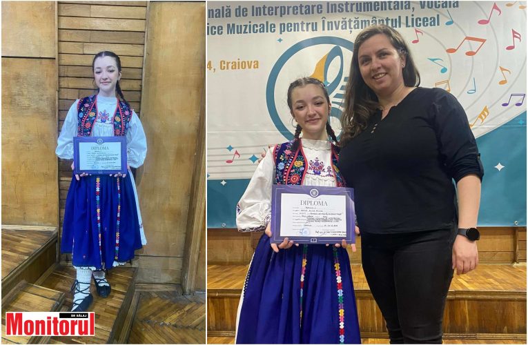 Alice Ghile a câștigat premiul 1 la Olimpiada Naţională de Interpretare Vocală de la Craiova