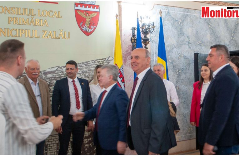 Ionel Ciunt și-a depus candidatura la Primăria Zalău alături de echipa cu care a avut succes până acum