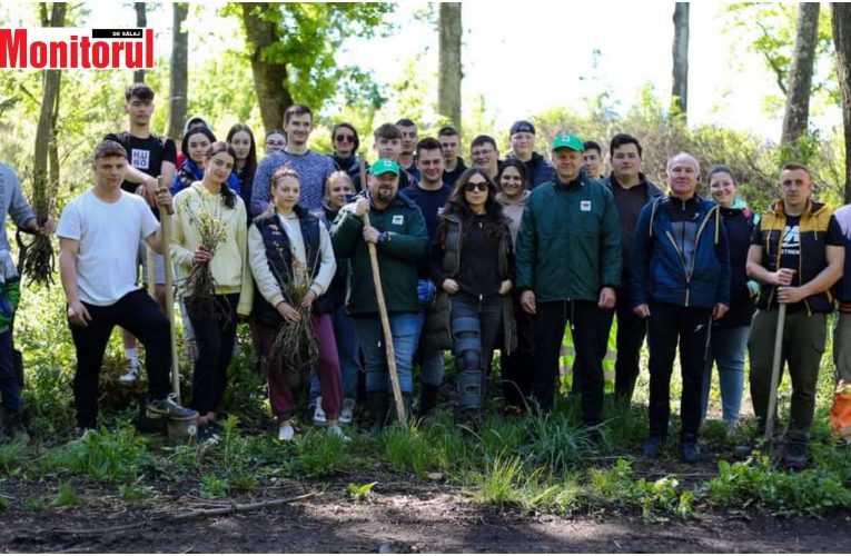 UDMR Sălaj a plantat 1000 de puieți în pădurile din Vârșolț