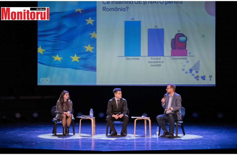 Ramona Goga, alături de primarul Timișoarei, Dominic Fritz, la evenimentul GenZ are Rizz pentru Europa!