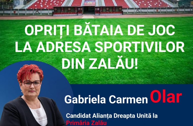 Gabriela Carmen Olar: ”Administrația din Zalău își bate joc de sportivii de performanță”