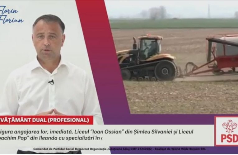 Florin FLORIAN: ”Îmi pasă și de Educație, și de Mediul de Afaceri, și de Agricultură. Am identificat nevoi reale și soluții argumentate”