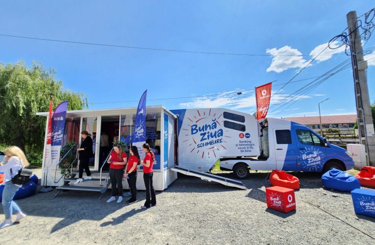 Caravana „Bună ziua, schimbare!” ajunge în premieră în județul Sălaj, unde locuitorii vor beneficia de acces mai ușor la servicii financiare, de asigurări și telecomunicații