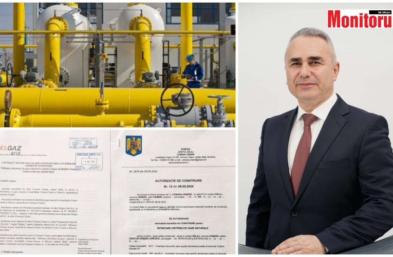 VIDEO| Primarul Călin Morar introduce rețeaua de gaz în localitățile Gârceiu și Cristur-Crișeni