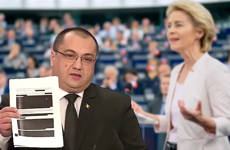 Cristian Terheș va participa joi la protestul împotriva Ursulei von der Leyen în fața Parlamentului European de la Bruxelles
