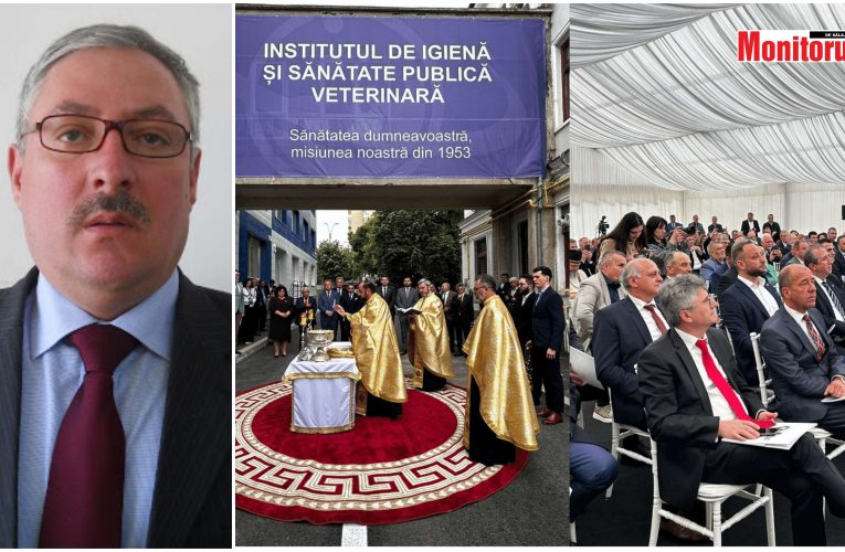 Directorul DSVSA SJ, dr. Mircea Martin, prezent la inaugurarea noului sediu al Institutul de Igienă şi Sănătate Publică Veterinară
