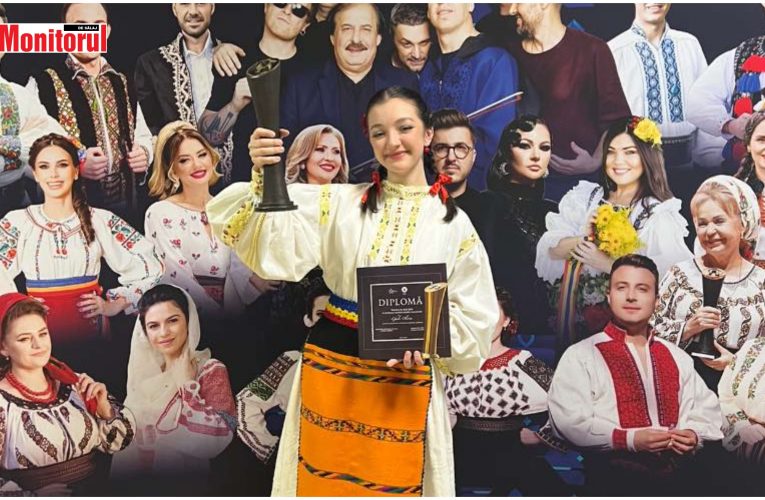 Alice Ghile, păuniţa ce a câştigat Festivalul „Pană de Păun”