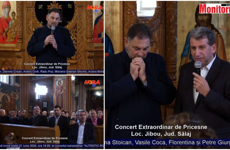 VIDEO| Concert extraordinar de pricesne oferit în Săptămâna Mare de Primăria Jibou