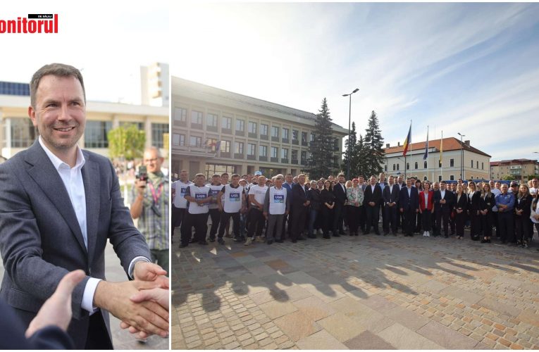 VIDEO| Liderul USR, Cătălin Drulă și eurodeputatul Eugen Tomac, în vizită la Zalău