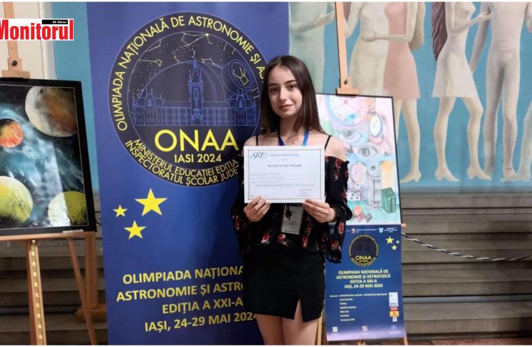 Tomole Alexia Irina, mențiune la Olimpiada de Astronomie și Astrofizică