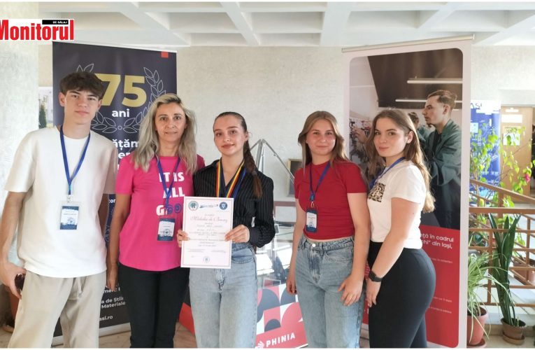 Eleva Podina Daria Bianca, medalie de bronz la Concursul Național de Matematică Aplicată „Adolf Haimovici”