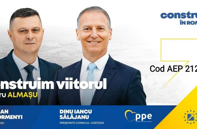 Boszormenyi Cristian, pe poziția 1 pe buletinul de vot la Primăria Comunei Almașu