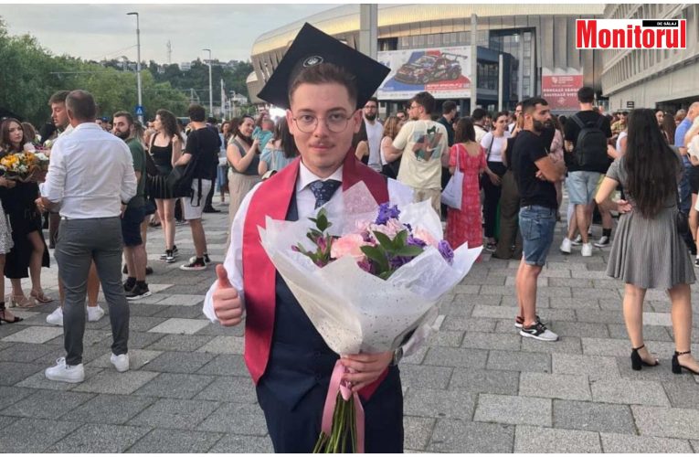 Sălăjeanul Cristian Drăjan, șef de promoție al Facultății de Drept