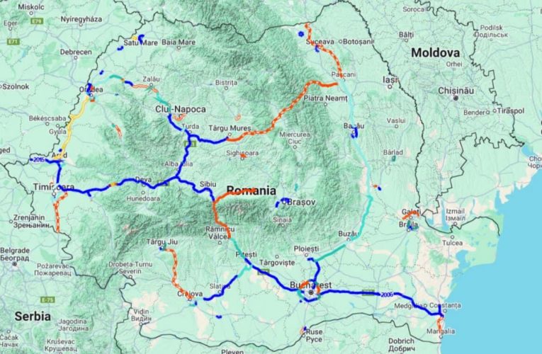 Stadiul la zi al lucrărilor la Autostrada Transilvania, la 20 de ani de la primele săpături