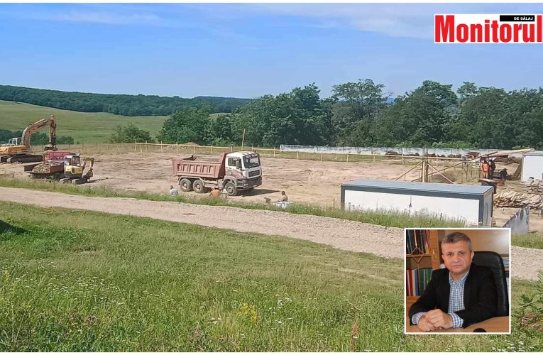 CNI construiește o sală nouă de sport din satul Deja, comuna Sălățig