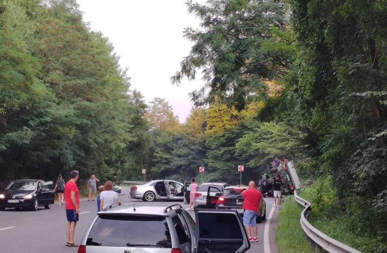 Accident rutier pe Meseș