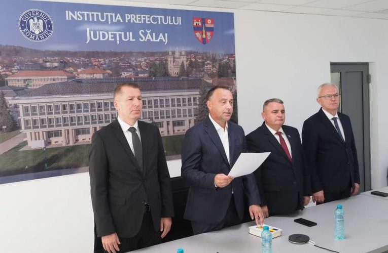 Florin Florian revine în funcția de subprefect al judeţului Sălaj