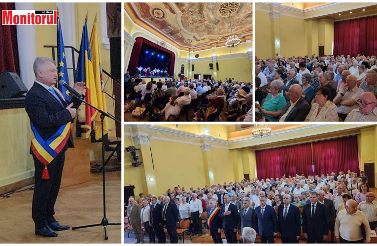 VIDEO| Cuplurile de aur sărbătorite de Primăria Zalău! Mesaj emoționant transmis de primarul Ionel Ciunt