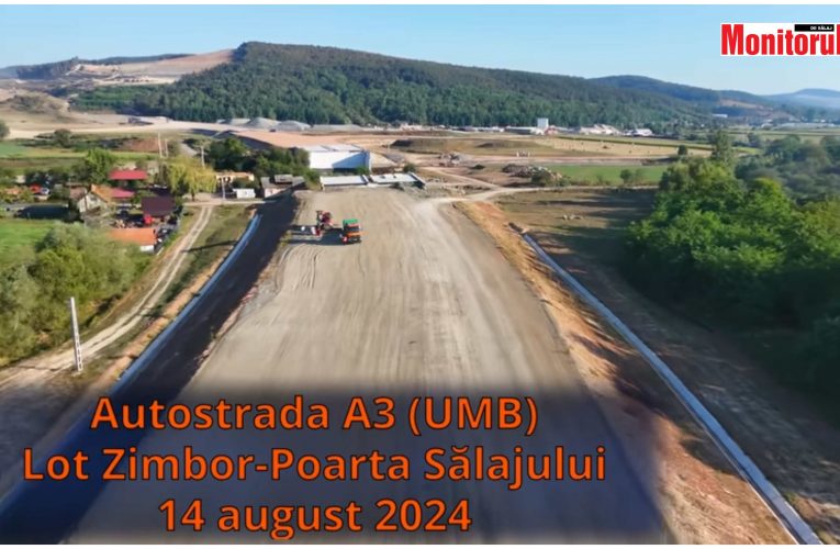 Video! Imagini spectaculoase de pe Autostrada A3, construită de Umbrărescu