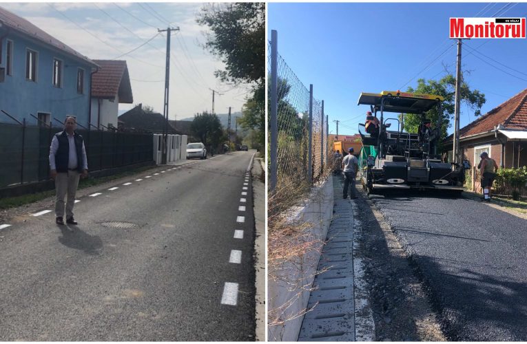 Începe asfaltarea străzilor din comuna Bălan în lungime de 13,4 kilometri