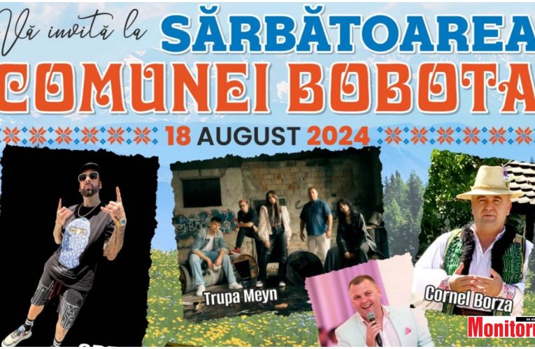 Sărbătoarea Comunei Bobota – 18 august | Invitat special CRBL