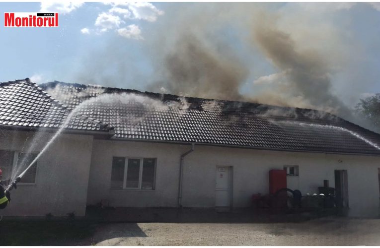 Incendiu la o casă din Cehei