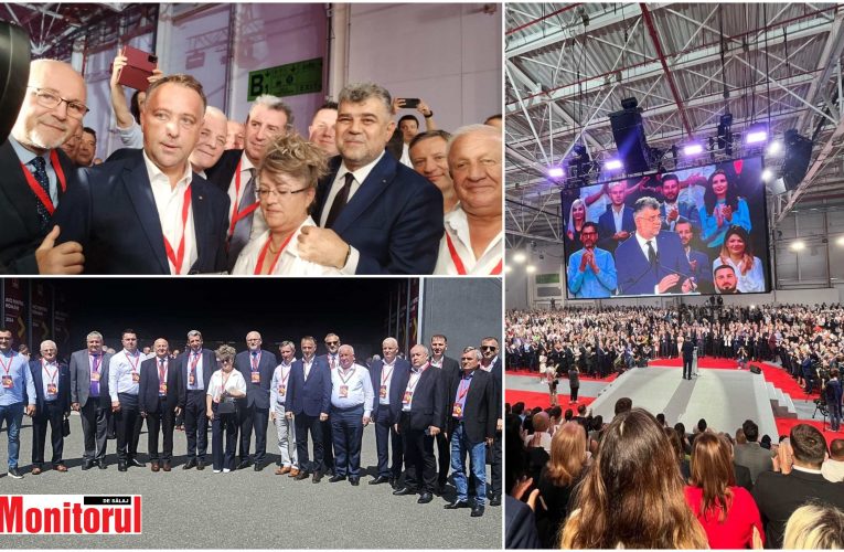 Delegația PSD Sălaj l-a votat pe Marcel Ciolacu pentru un nou mandat de președinte al PSD