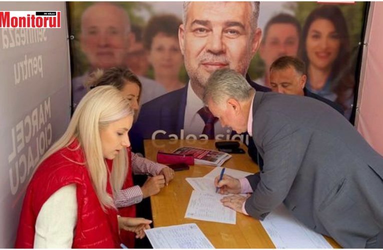 Liderul PSD Sălaj, Ionel Ciunt, îndeamnă sălăjenii să-l susțină pe Marcel Ciolacu la prezidențiale