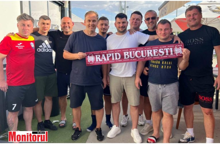 Echipa Serviciul administrativ Sălaj, coordonată de Vlad Pașcalău, locul 3 la Cupa Justiției