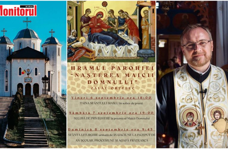 Sărbătoare mare în Parohia Ortodoxă Ortelec cu hramul Nașterea Maicii Domnului