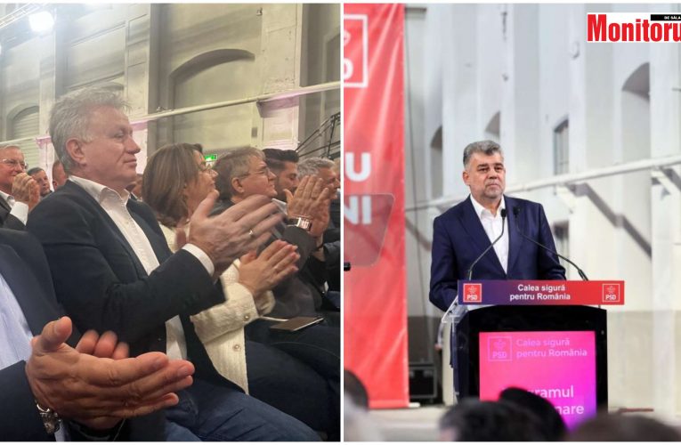 Ionel Ciunt prezent la Bucureșt la lansare a programului de guvernare al PSD pentru 2024-2028