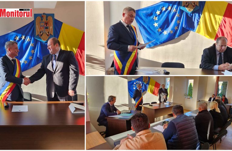 ROMÂNAȘI: Primarul Ioan Buda a depus jurământul pentru al 5-lea mandat