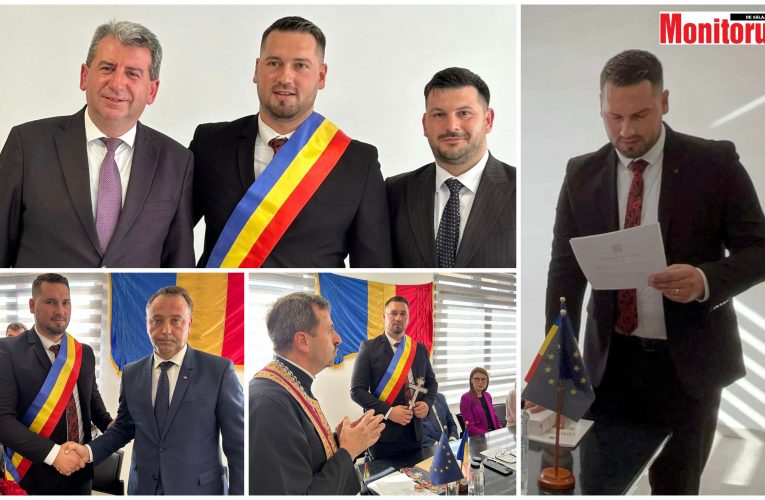 Alin Suciu a depus jurământul și a preluat oficial funcția de primar al Comunei Surduc